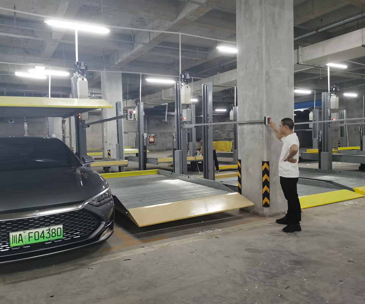 安岳兩柱簡(jiǎn)易升降類立體停車位廠家