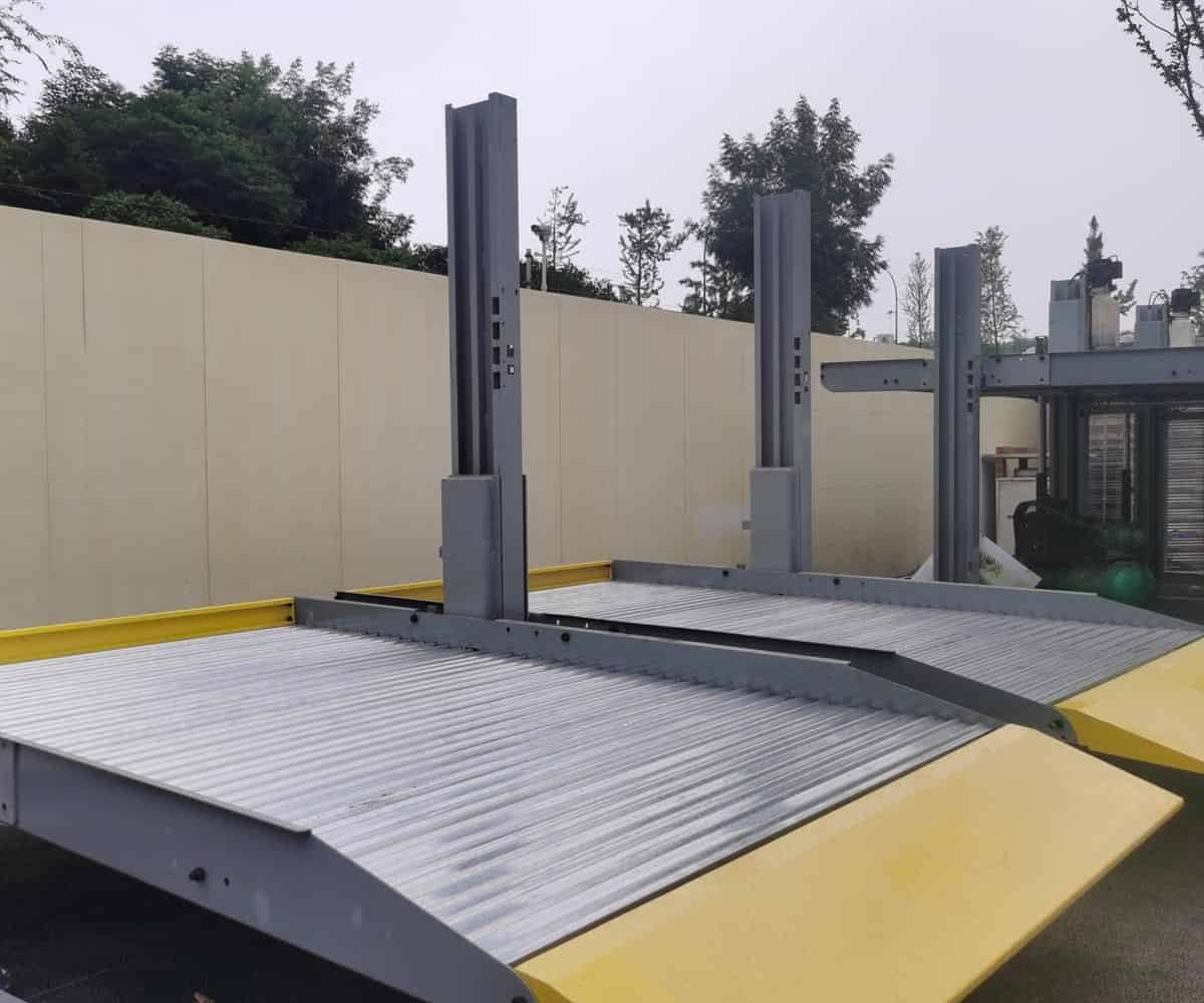 富源兩柱簡易類機(jī)械停車位回收