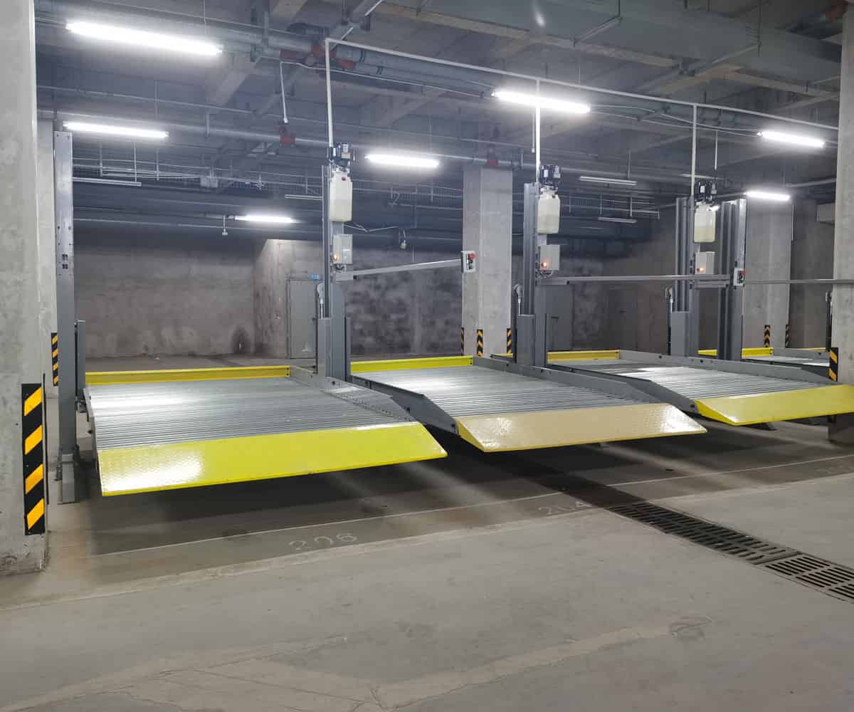 西區(qū)兩層簡易式機械立體停車設(shè)備租賃