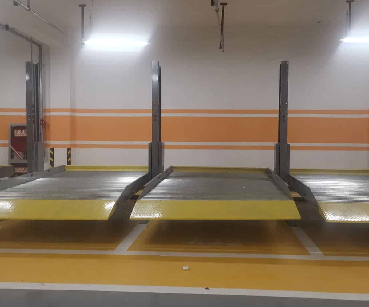 遂寧雙層簡易升降類立體停車位回收