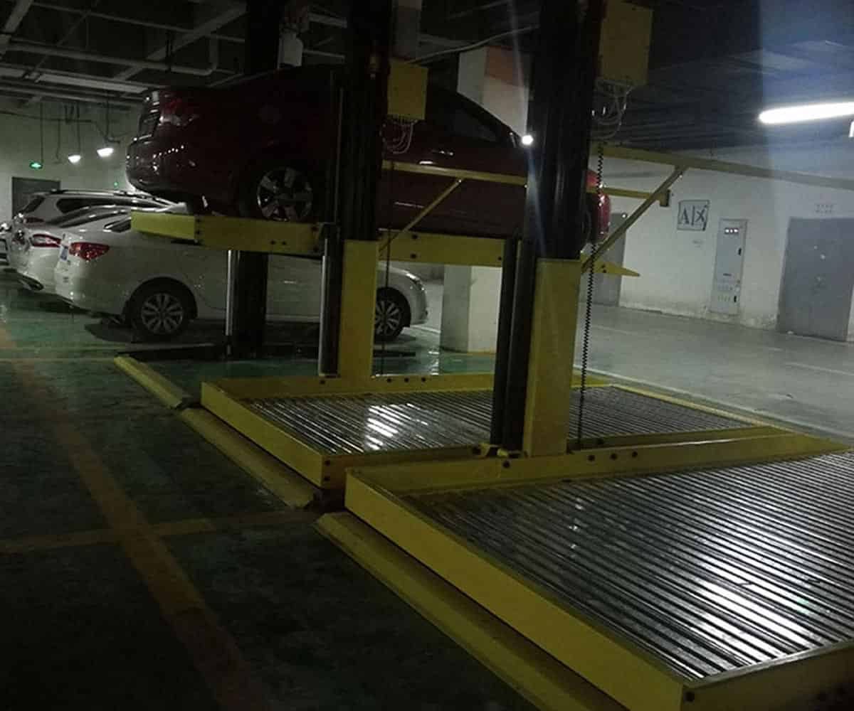 南江兩柱簡易升降類機(jī)械車庫租用