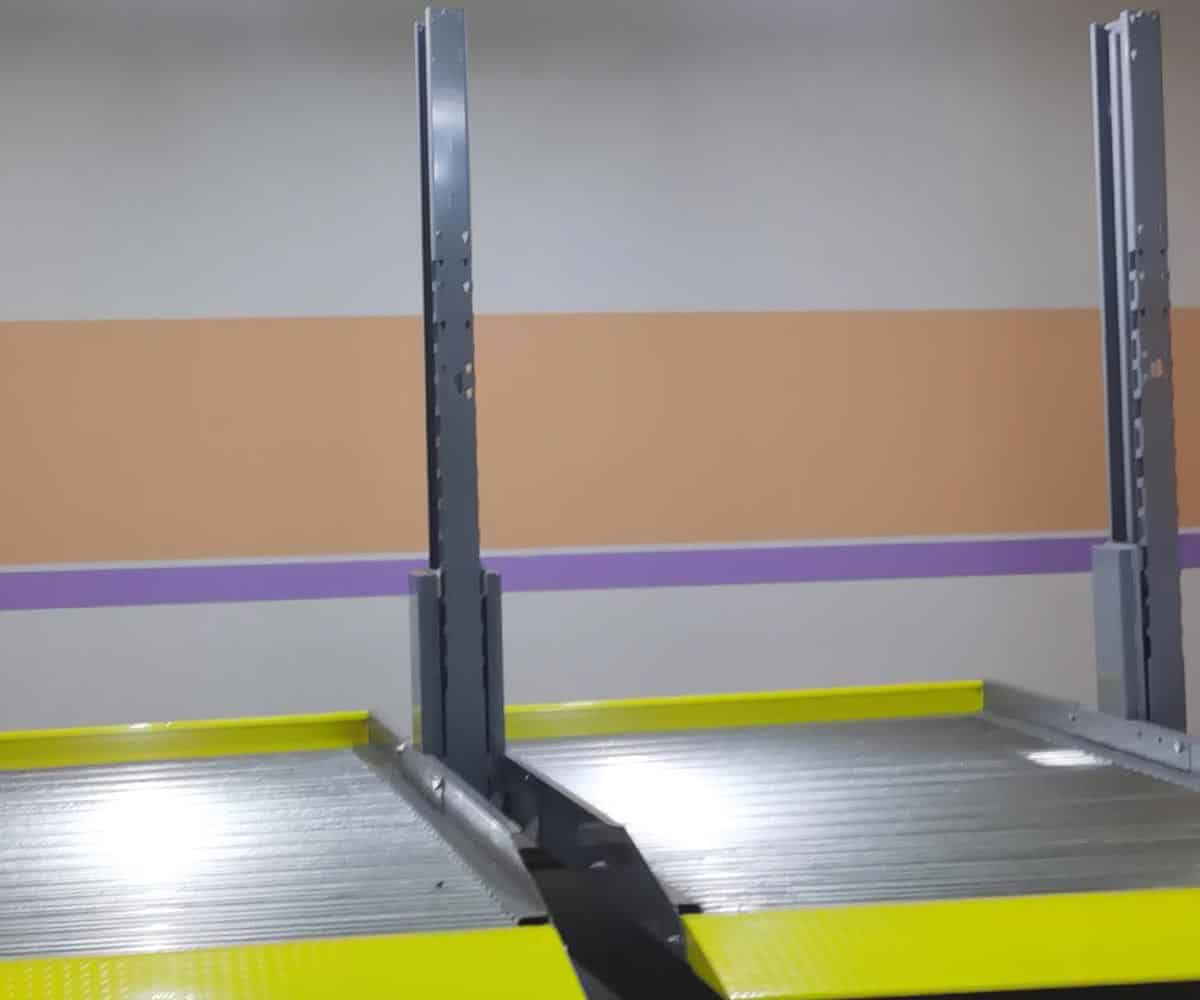 沙灣家用簡易升降類立體停車場過驗收