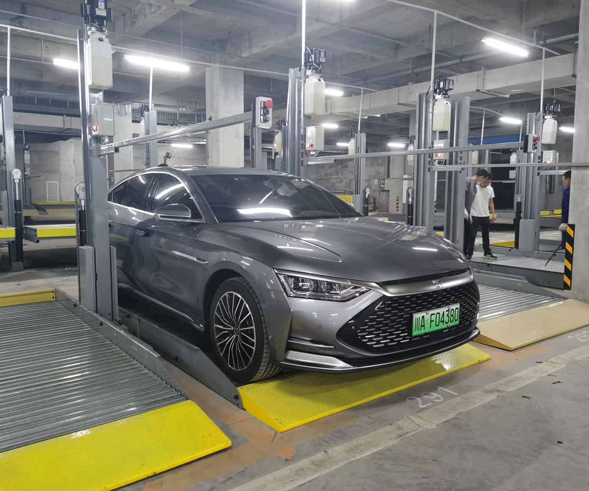 永善地下室簡易升降停車立體車庫