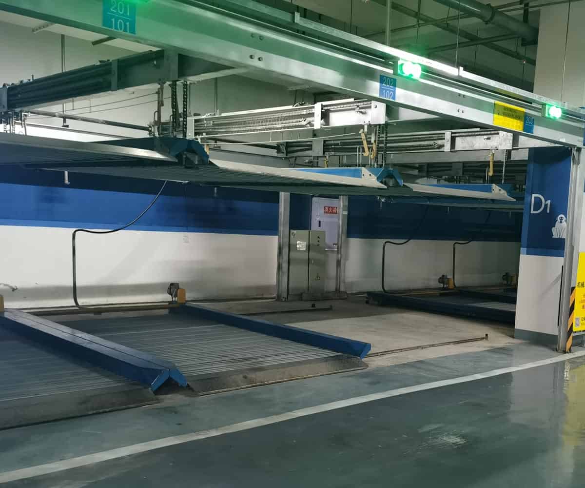 云龍雙層PSH型停車(chē)立體車(chē)庫(kù)